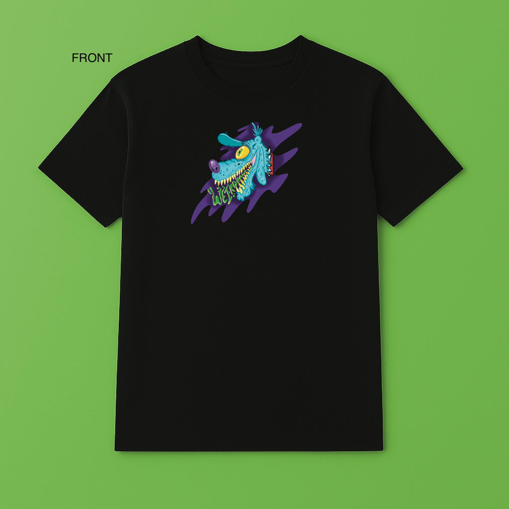 STINKY DOG - Premium heavyweight black t-shirt